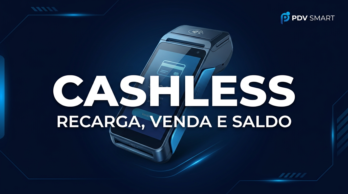 Thumbnail do vídeo: Cashless - Recarga, Venda e Saldo