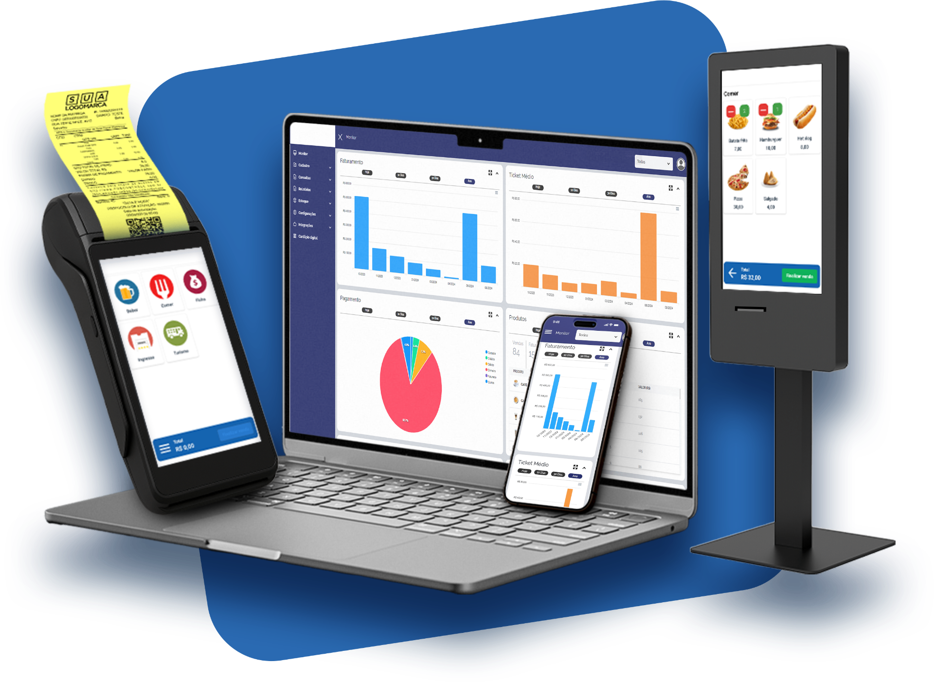 Sistema de Self Checkout e Autoatendimento PDV Smart