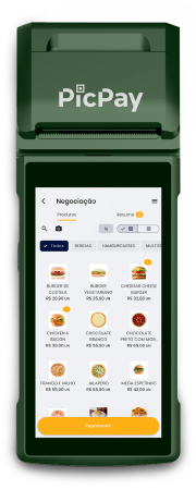 Maquininha PicPay compatível com PDV Smart