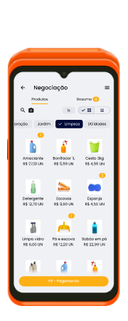 Maquininha Rede Itaú compatível com PDV Mobi