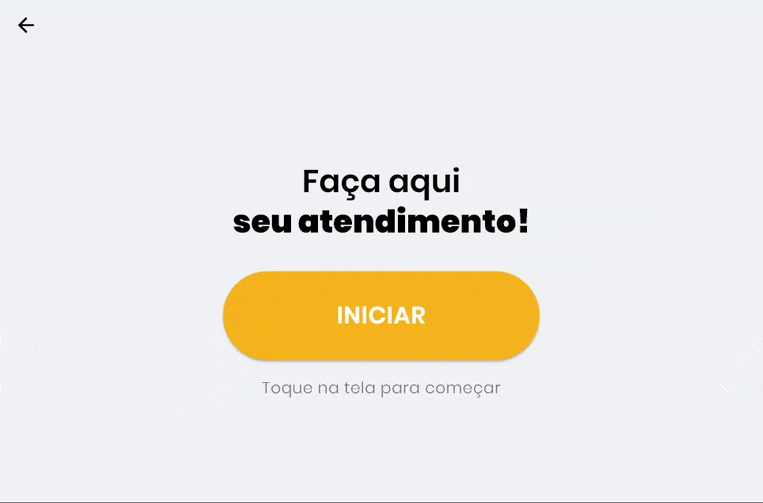 Seleção de produtos e resumo do pedido no Autoatendimento
