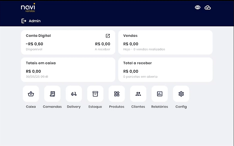Habilitando pesagem no caixa